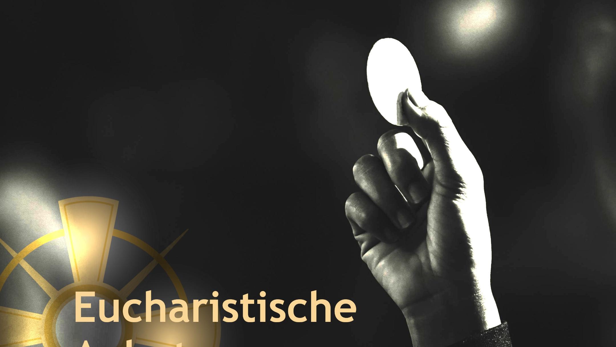 Plakat Eucharistische Anbetung